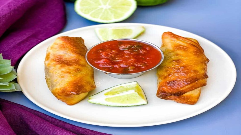 Brandons egg roll tacos