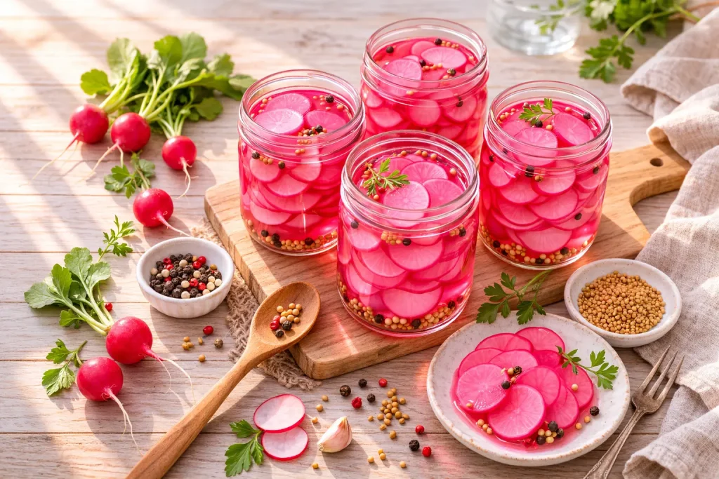 Quick Pickled Radish Recipe: Crunchy, Sweet & Tangy (Easy 15-Min Prep) Pickled Radish Recipe